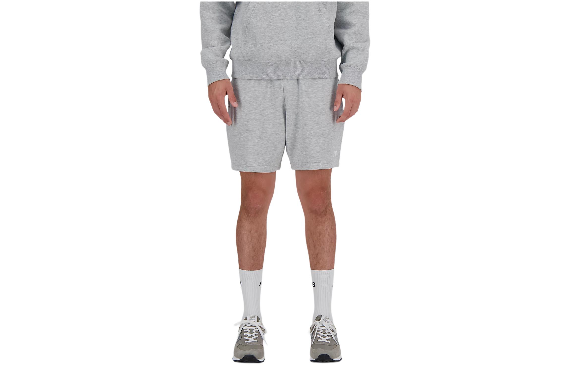 

New Balance Sport Essentials French Terry Short 7 Casual Shorts Men s Gray MS41520-AG XXL