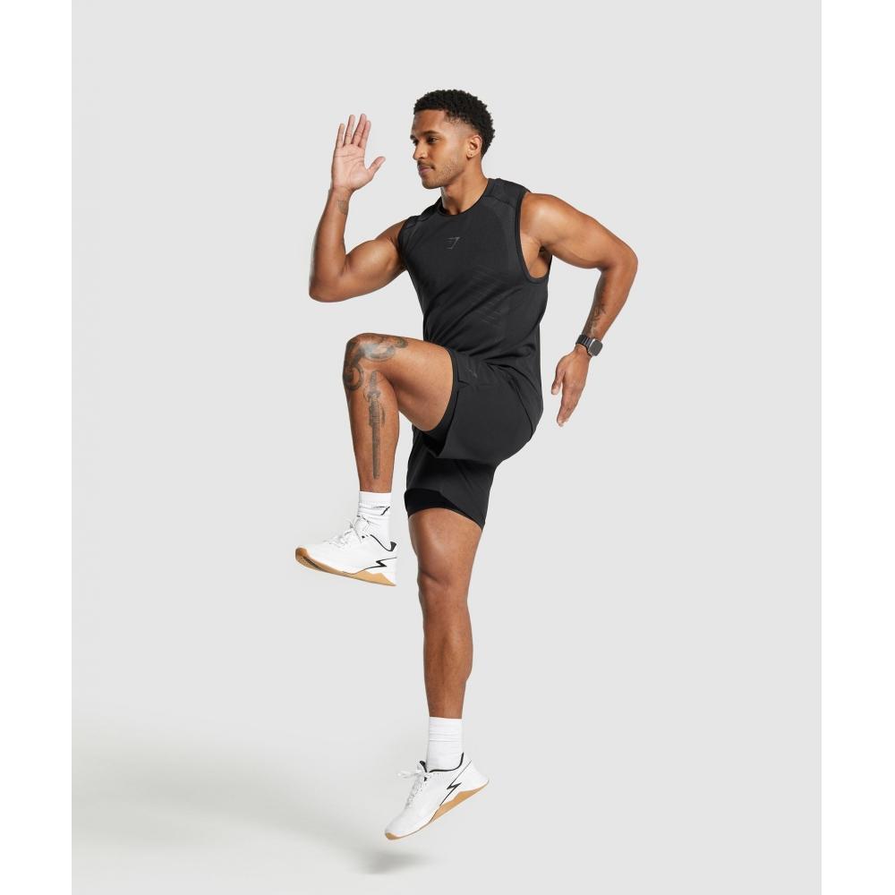 Gymshark Land To Water 6  Shorts Black A5a6i Bb2j.