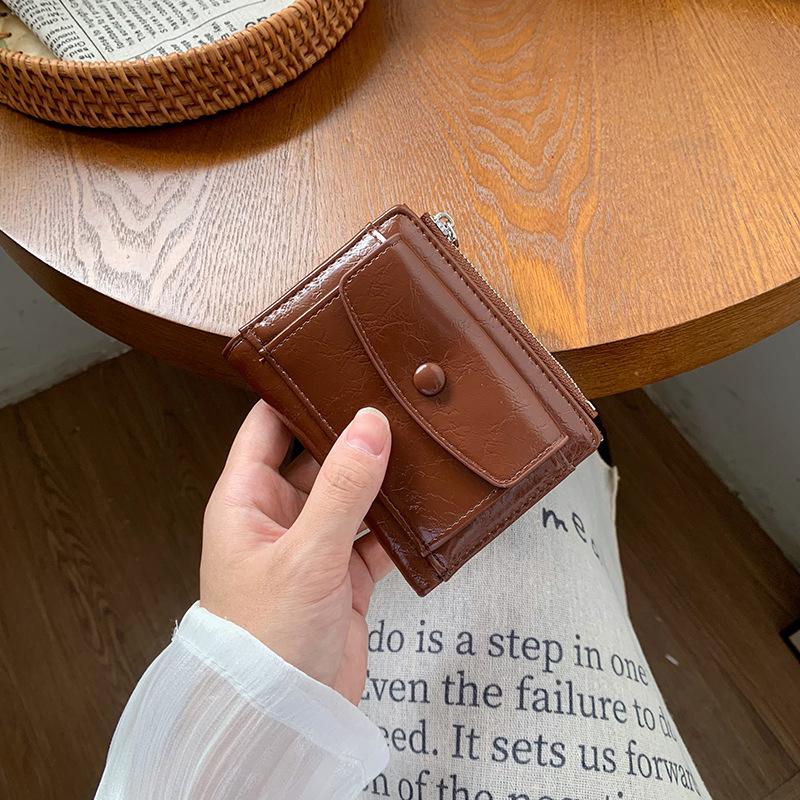 New Women's Wallet Women's Premium Short Wallet Student Women's Wallet Holding