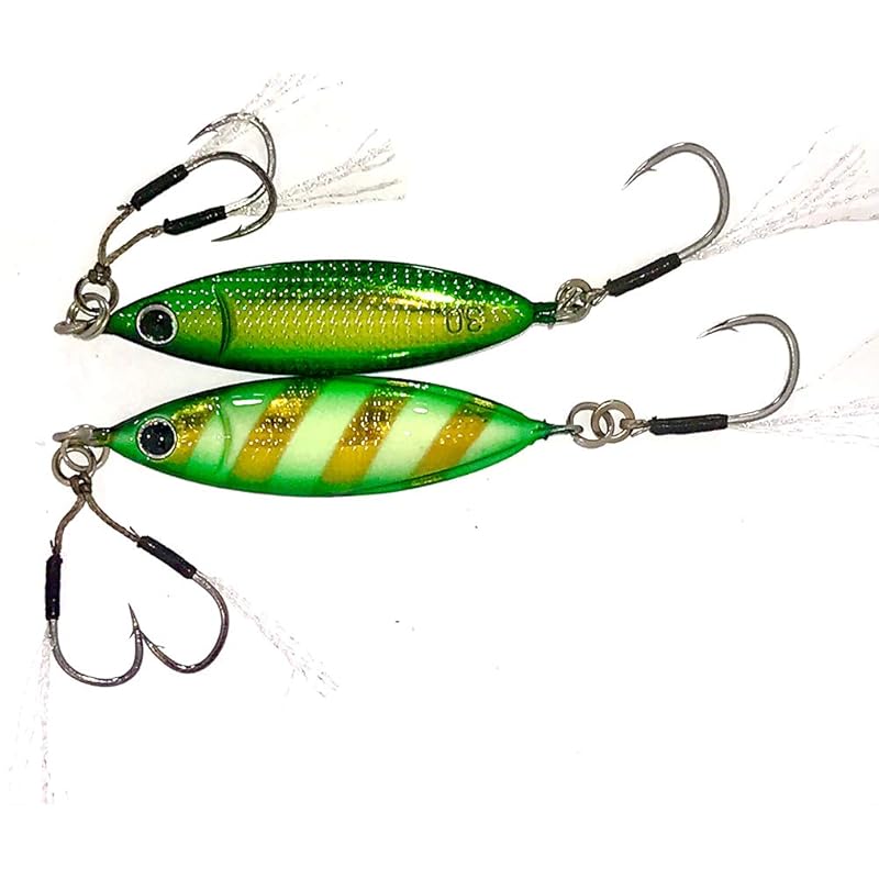Zeake Metal Jig S Bit 40g SB010 ZG Green Gold