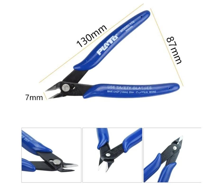 2025 Multifunctional Stainless Steel Pliers Tool Wire and Cable Cutter Cutting Side Cutter Flush Hand Tool