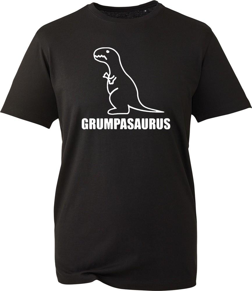 Grumpasaurus Dinosaur Dad Joke Unisexs Shirt Funny Dino Printed Design Gift Tee