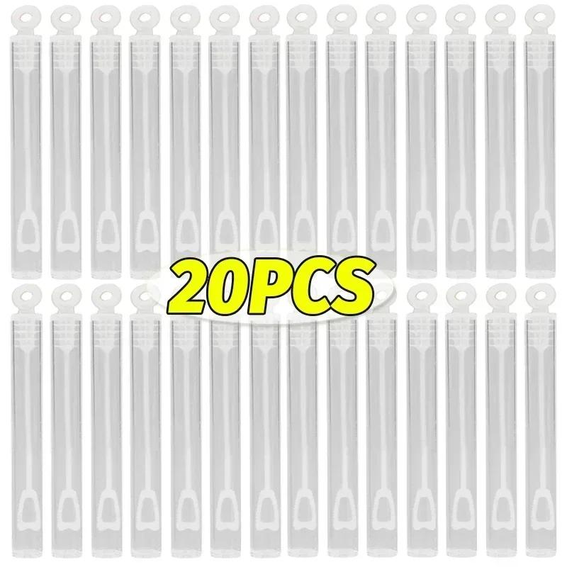 10/48PCS Colorful Bubble Soap Bottle Wand Soap Liquid Tube Kids Birthday Party Favors Pinata Filler Toys Wedding Gifts for Guest