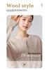 Women's 100% Pure Merino Wool Round Neck Cardigan Coat, Early Autumn 2026, Long Sleeve Sweater
