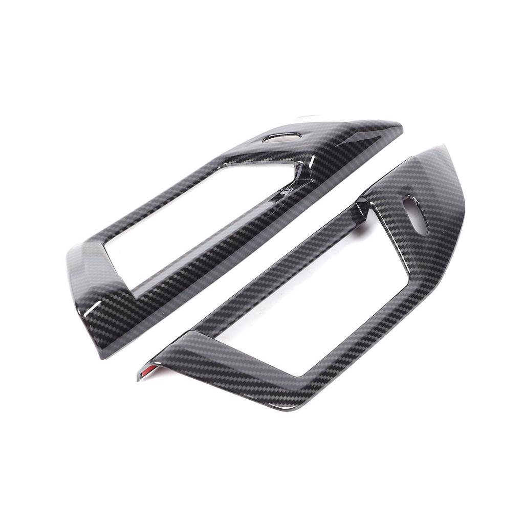 ABS Carbon fiber B Pillar Air Outlet Vent Cover Trim For BMW 5 Series G60 i5 24+