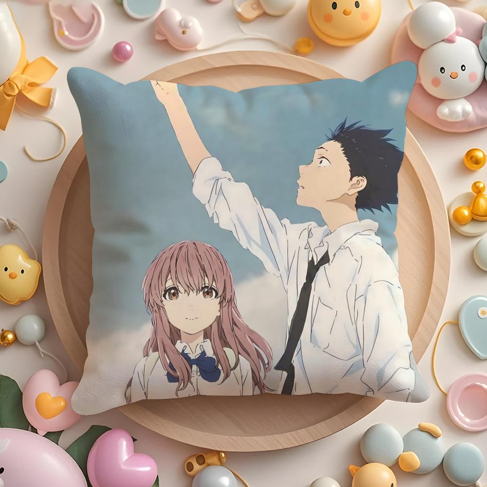 K-koe no K-KatachiS Cushion Cover Home & Car Multi-Scene Pillow Cover - Reversible, Soft & Durable for Daily Use