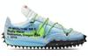 Nike X Off White Waffle Racer 'Vivid Sky' Women's CD8180-400