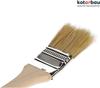 Pinceaux d'angle - Kotarbau - Lot de 10 - 36 mm - Poils naturels - Bois