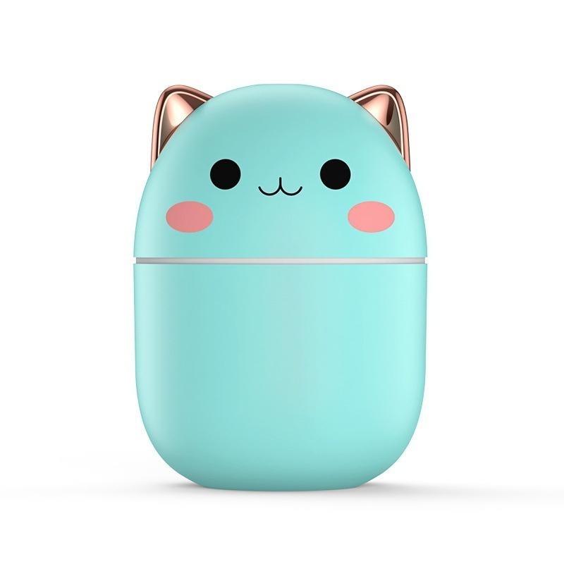 250ml Mini Air Humidifier USB Cool Mist Aroma Diffuser with Colorful Light Home Bedroom Car Humidifier Purifier