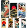 Japanese Style Art Japan Phone Case For Google Pixel 10A 10 9 8 7 6 Pro XL 9A 8A 6A 7A 5G Soft Shockproof TPU Black Cover