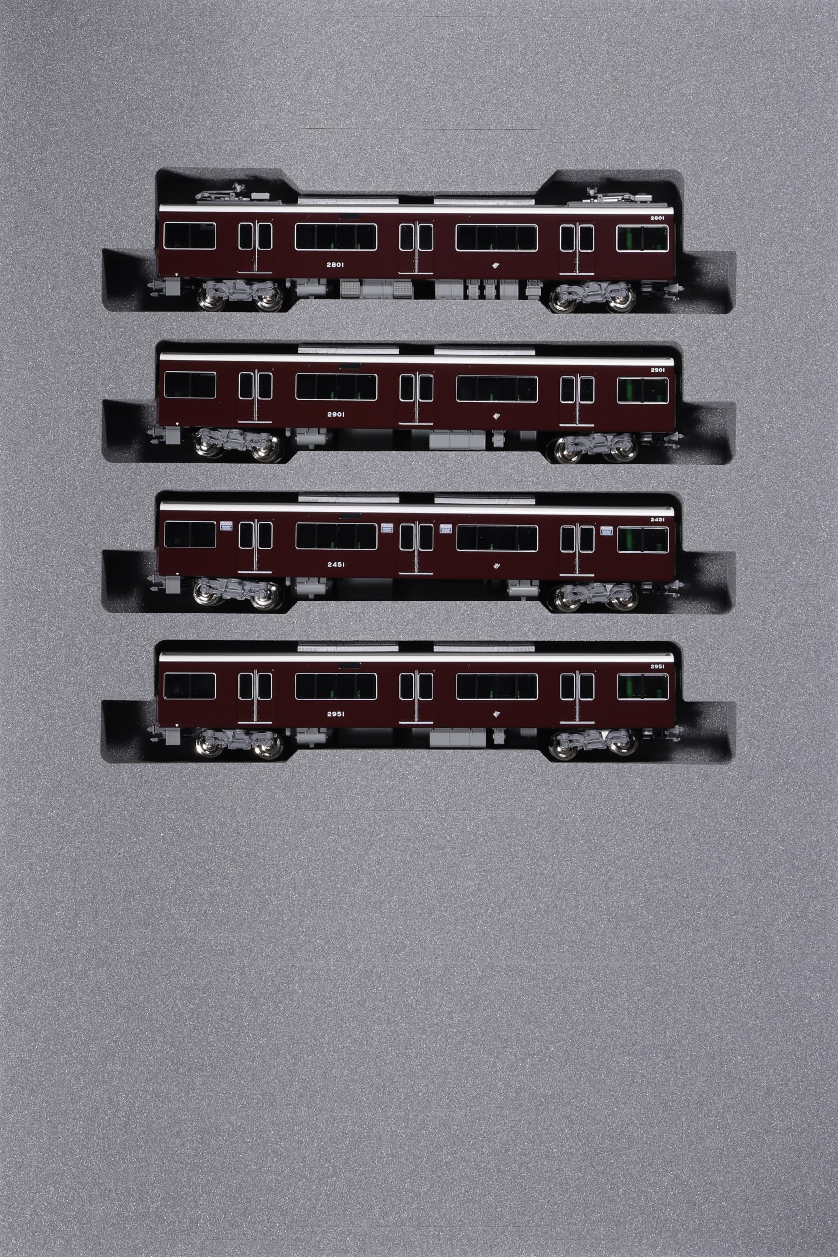 

KATO N Gauge Hankyu Railway 2300 Series Kyoto Line Add-On Set (4 Cars) Model Train 10-2032