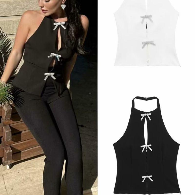 Zbzr Spring New Women clothes Western Style Fashion Temperament Neck Collar Top 4772009 3152502