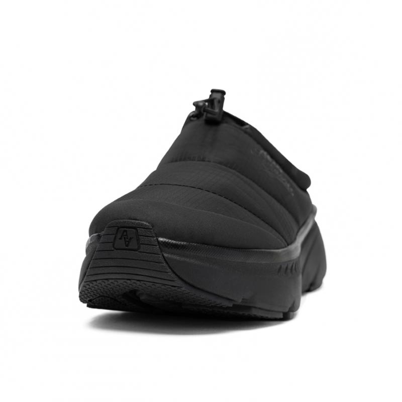 Akiii Classic Comfortable Lightweight Winter Shoes [4.5cm] Black Mule
