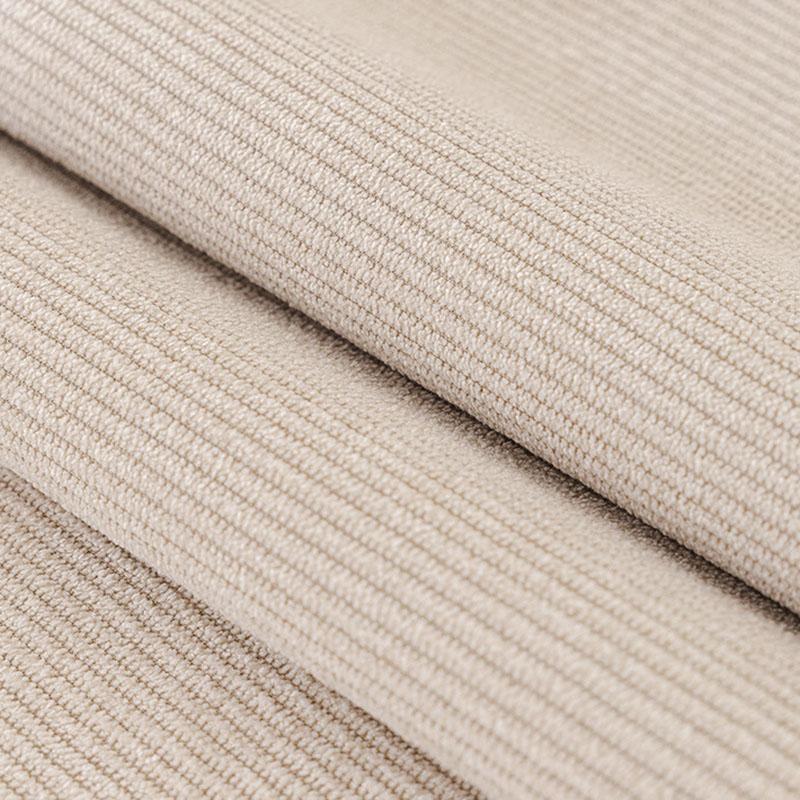 Waterproof Striped Sofa Cushion With Wool Balls Soft Pet Friendly Chenille Anti Slip Sofa Cover Dustproof Corner Couch Covers