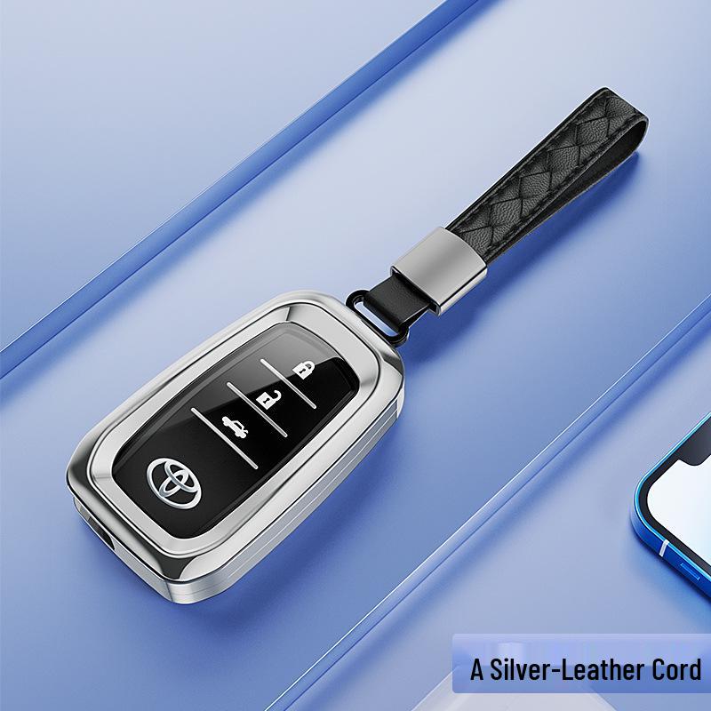 Toyota Key Case: Full Wrap Cover for Camry, Prado, Crown, Reiz, Levin, Highlander, Sienna