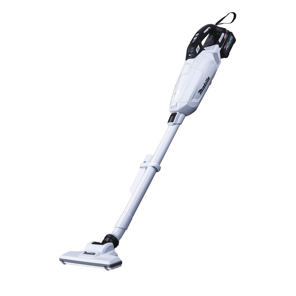 Makita Cordless Vacuum Cleaner 40Vmax Battery and Charger Included CL002GRDW (Snow White) 2.5Ah