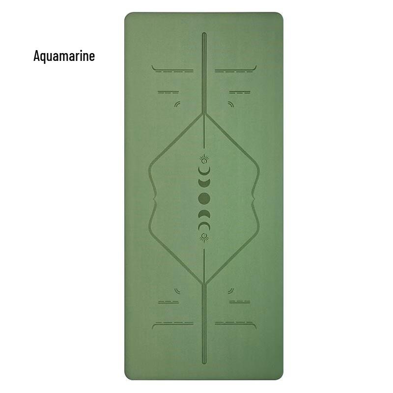 Longchen 80cm Widened Anti-Slip Natural Rubber Yoga Mat