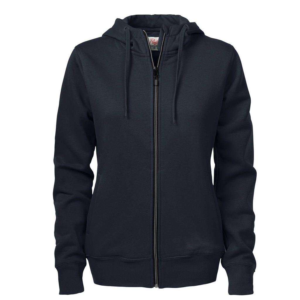 Printer Womens/Ladies Overhead Full Zip Hoodie