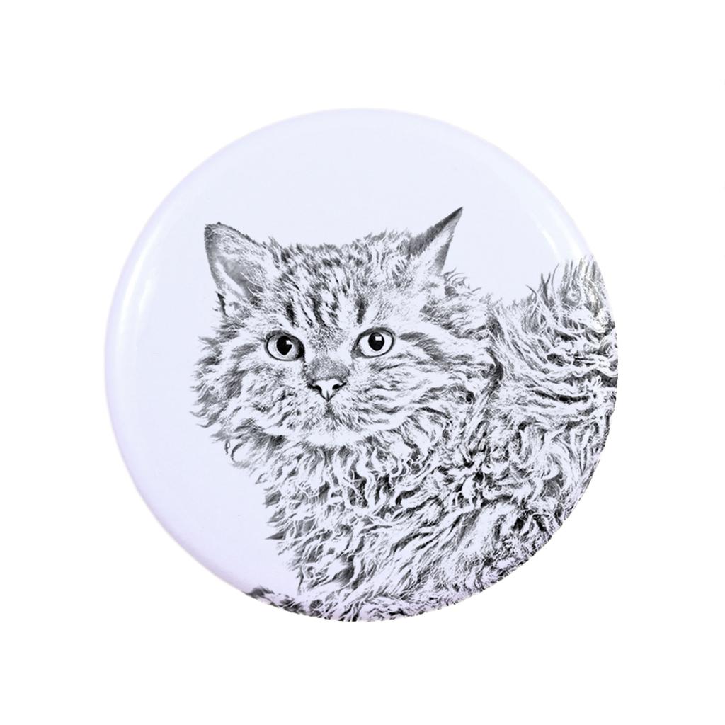 Selkirk Rex Longhaired – Collection of unique magnets, own photo | Art-Dog