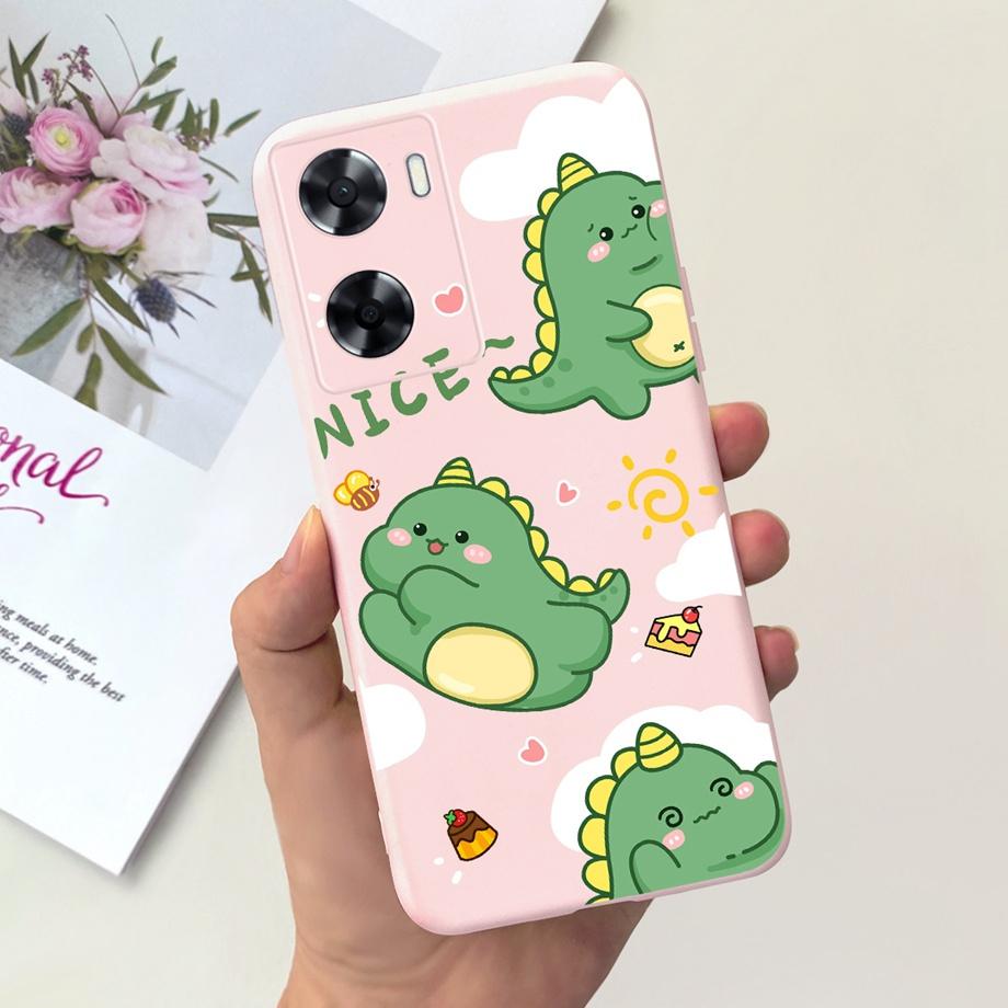 Für OPPO A57 4G CPH2387 Hülle Für OPPO A77 4G A77s A57s A57e Handyhülle Weiches Flüssigsilikon TPU Hülle Für OppoA57 Astronauten Tasche