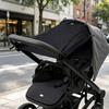 Universal Pushchair Windproof Pram Sun Canopy Light Rain Protection Blackout Cover for Infants,