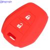 Jingyuqin 2B Remote Car Key Silicone Cover Case For Isuzu / New Isuzu D-max / Mu-x Holder Styling