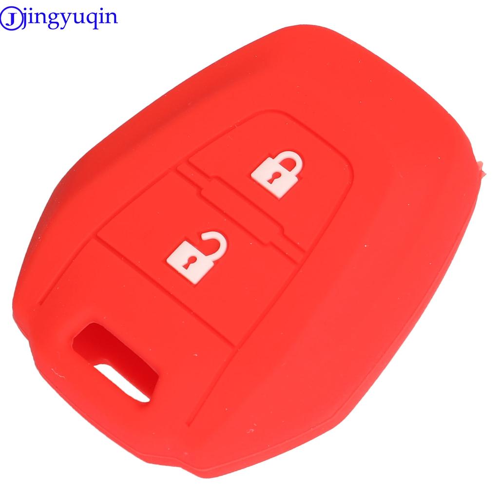Jingyuqin 2B Remote Car Key Silicone Cover Case For Isuzu / New Isuzu D-max / Mu-x Holder Styling
