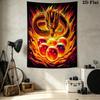 Dragon Ball Super Wall Tapestry Aesthetic Wall Hanging Printed Fabric Blanket Decorative Tapestries For Bedroom Living Room Home Decor