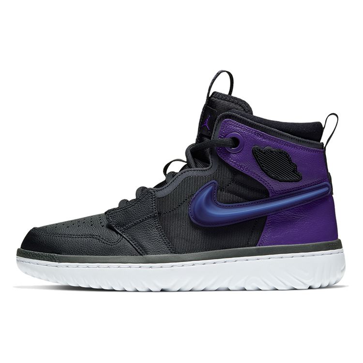 

Air Jordan 1 React Purple Мужские кроссовки черные AR5321-005