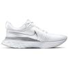 Nike React Infinity Run Flyknit 2 White Metallic Silver Women Sneakers Pure-Platinum CT2423-102
