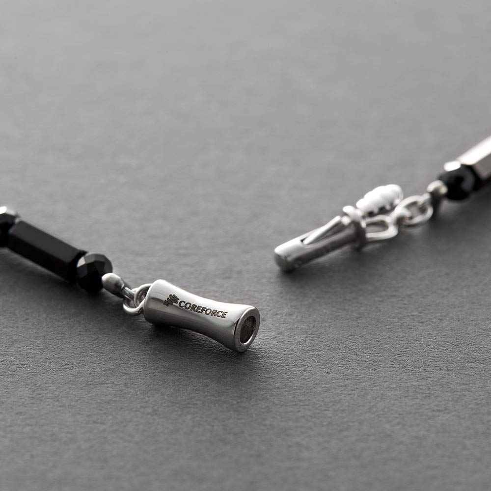 Core Force Neck Pro Black Spinel Golf Accessory for Core Strength, Balance, and Swing Stability, Increased Distance, Stylish for Men and Women (44cm)