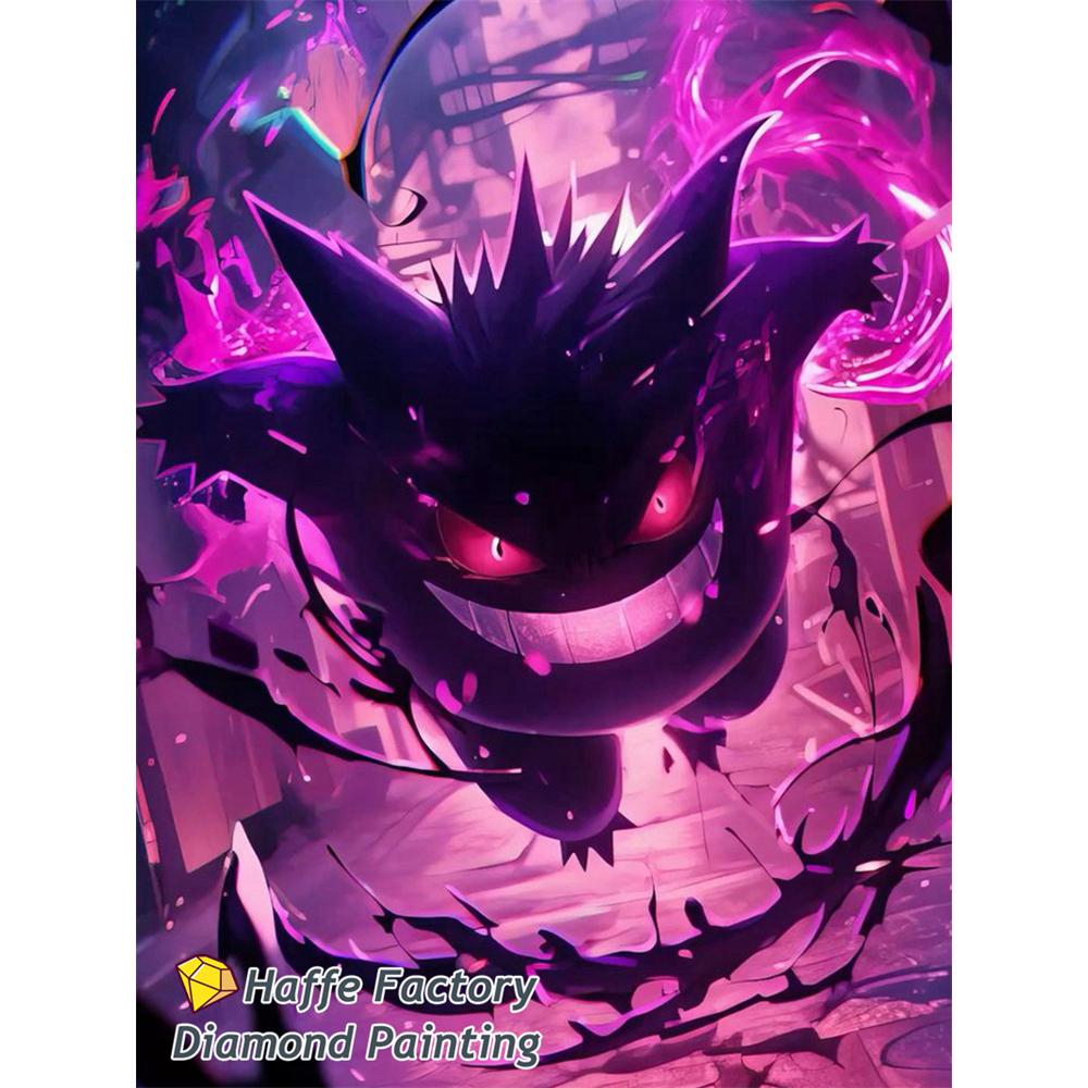 Fantasy Forest Pokemon Diy 5d Full Diamond Painting Charmander Bulbasaur Eevee Jigglypuff Art Mosaic Cross Stitch Room Decor