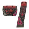 Carmate RAZO Car Organ Pedal for GT SPEC RP160RE Accelerator and Brake Ideal for Customization and Set, Red, Prius, Alphard, Vellfire, Crown, RAV4,