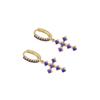 2pcs Earring Hoop Ins Earrings Metal Hypoallergenic Vintage Leisure Casual Jewelry Finding Daily Commute Parties