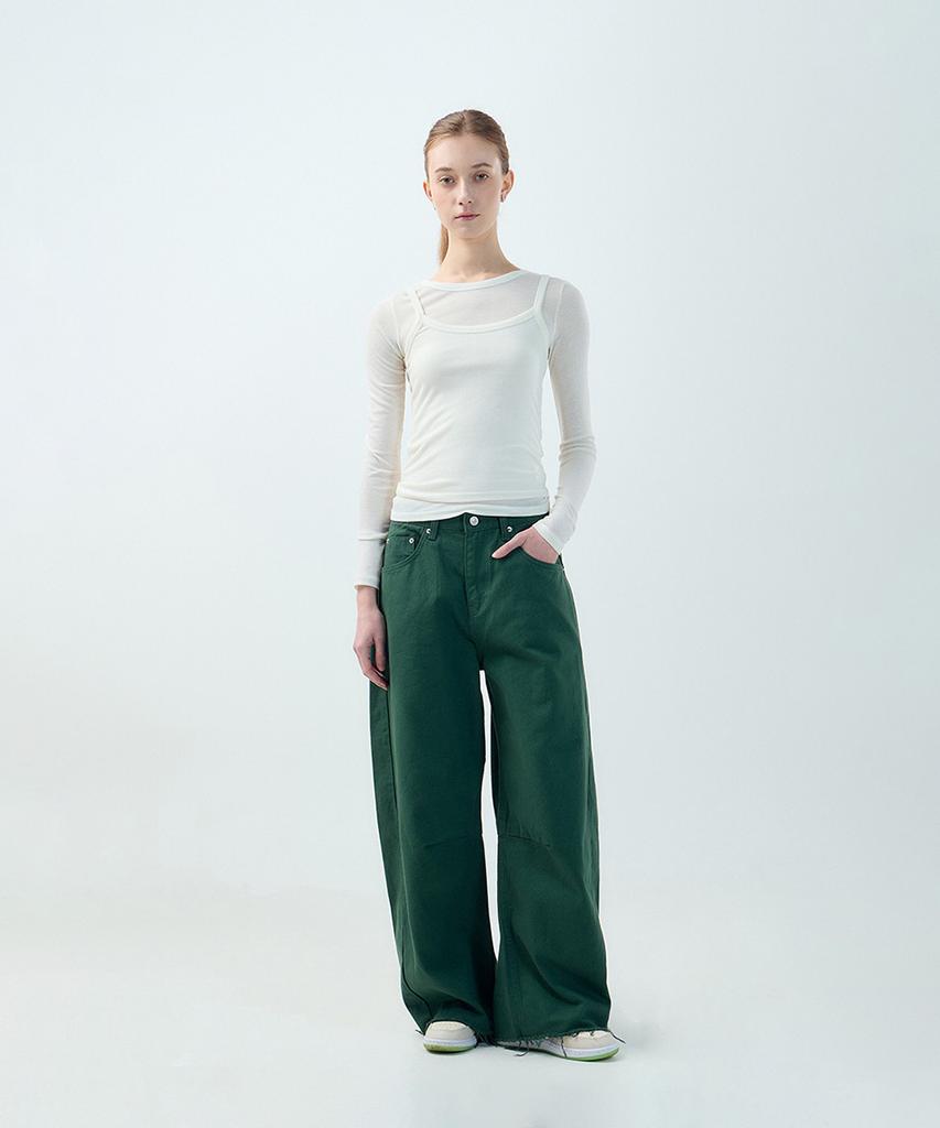 Potipo Natural Cut Cotton Pants