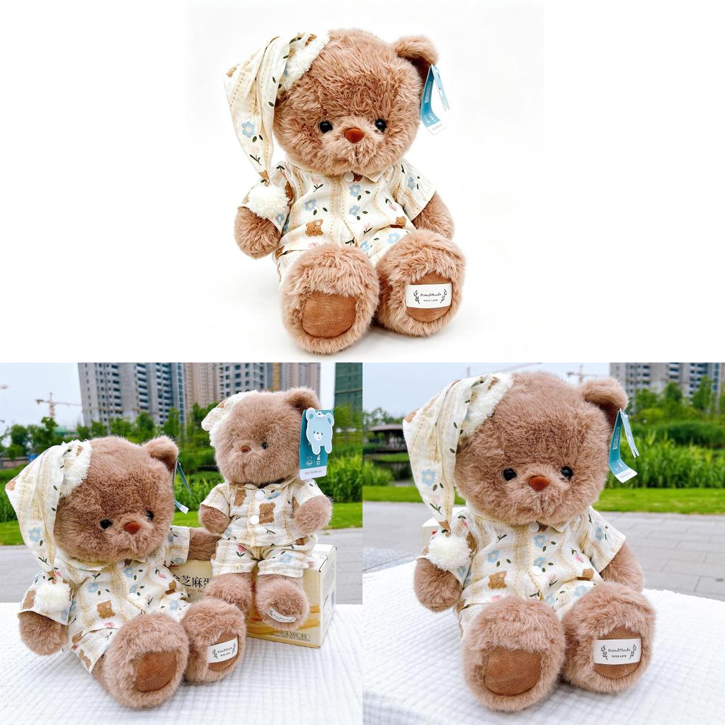 Kids Plush Bear Toy With Pp Cotton Filling For Bedtime Comfort And Gift Giving