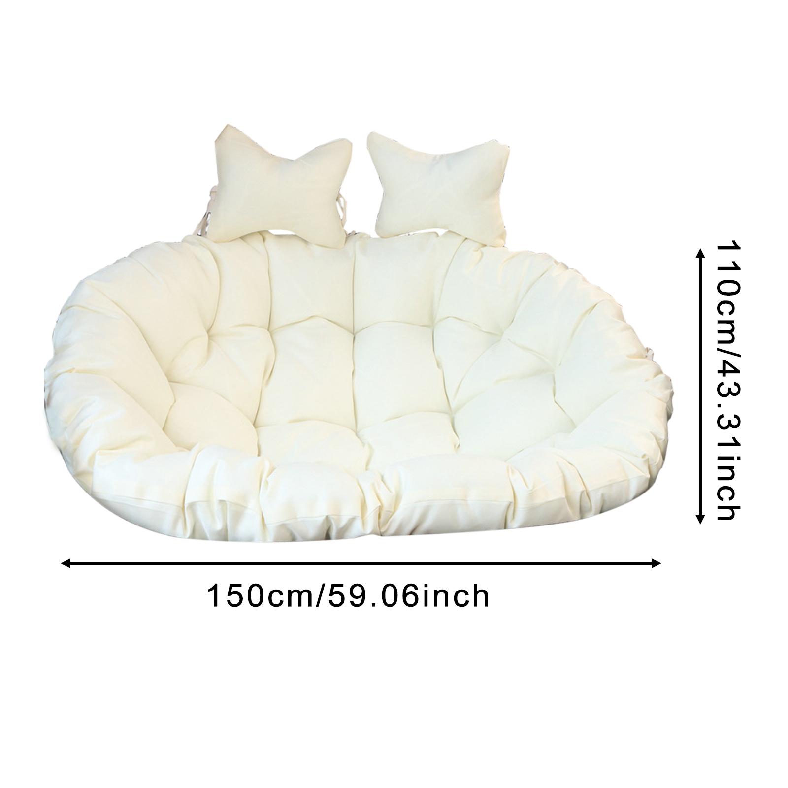 Comfortable Hanging Chair Cushion for 2
