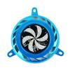 Cubierta Air Blade para Motocicleta Protector de Calor para Radiador Cubierta Protectora con Luz LED Colorida Cubierta para Radiador Rejilla Protectora para Ventilador Rotatorio
