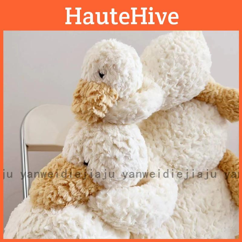 Cute Plush Duck Pillow With Soft Fabric For Kids Accessory Bedroom