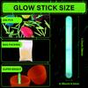 200 Pcs Fishing Glow Sticks Bulk For Bobbers 1.5 Inch Mini Glow Sticks Night Fishing Glow Stick Rod Tip Glow Sticks Underwater