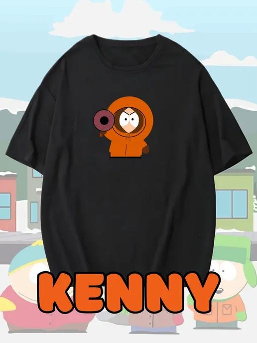 Oversized T-shirt with “South Park” print 4XL
