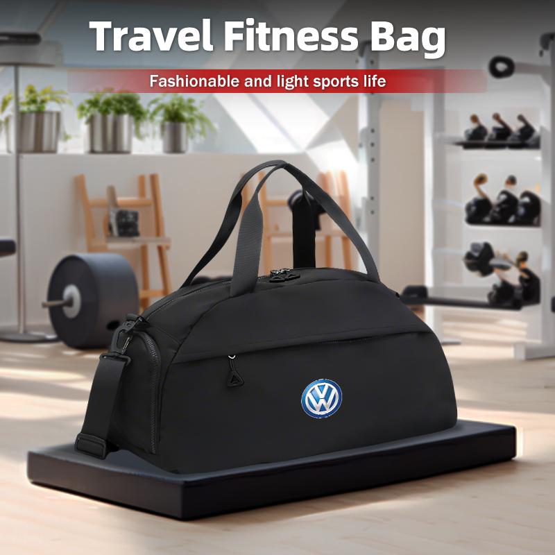 swe3Men Women Nylon Luggage Storage Bag Travel Gym Sport Pouches For Volkswagen VW Passat Golf Tiguan Polo Scirocco Jetta CC Touran