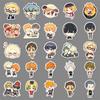 51-Piece Haikyuu!! Chibi Stickers Set: Kageyama, Notebook, Planner, Anime Manga Stationery