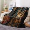 Cute Cats  Print Flannel Blanket, High Quality Comfortable for All Seasons, Home Decor, Warmth and Comfort