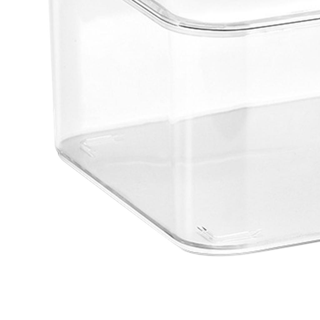 Desk Storage Box Plastic Large Capacity Dustproof Multi Functional Phone Case Storage Holder with