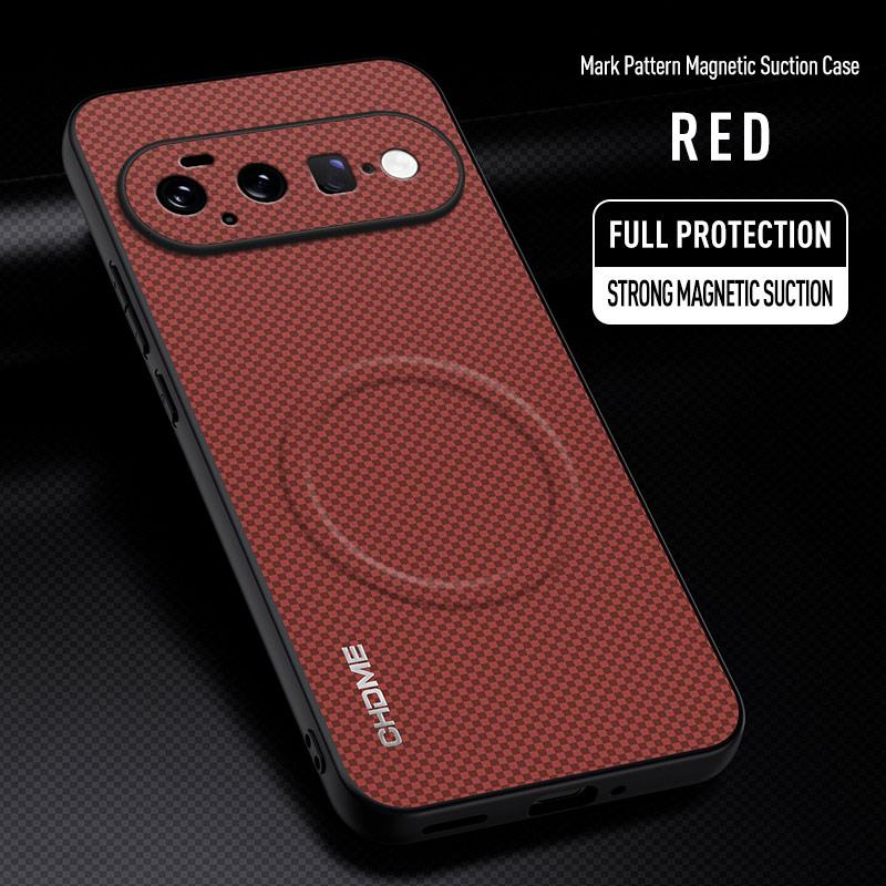 EUCAGR Do Google Pixel 11 Pro XL Luksusowe Etui na Telefon ze Skóry PU z Magnetycznym Uchwytem Do Google Pixel 11Pro XL Odporne na Wstrząsy Tylne Pokrowce