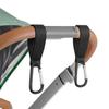 Car Aluminum Zinc Zinc Alloy Carabiner Baby Stroller Hook Clip Stroller Accessories Pram Hook Stroller Hanger