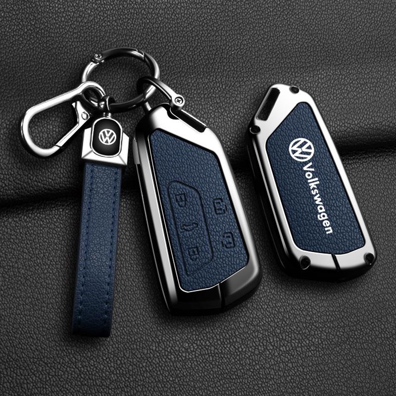 Volkswagen Car Key Case & Keychain for Lavida, Bora, Tiguan, Magotan, POLO, Passat – Cross-Border Compatibility