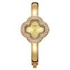 Bracelet Watch Simple Four-Leaf Clover Women'S Watch New Diamond-Encrusted Light Luxury Niche Women'S Watch High Value Quartz Watch