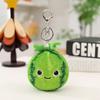 New Mini Cartoon Fruits Vegetables Hanging Toys Delicate Cute Pineapple Watermelon Cabbage Broccoli Doll Kawaii Keychain Decor